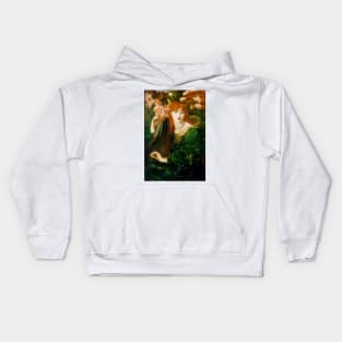 La Ghirlandata, Dante Gabriel Rossetti Kids Hoodie